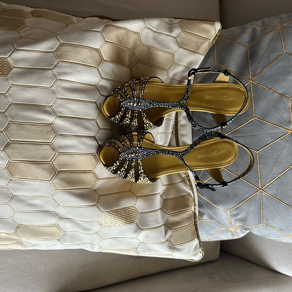 SERGIO ROSSI SKYHIGH SLIM HEEL SIZE 7 - Picture 2 of 9